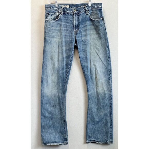 GAP Other - Gap 1969 Jeans Men's 34x34 Blue Denim Bootcut Distressed Baggy Work Utility Wear